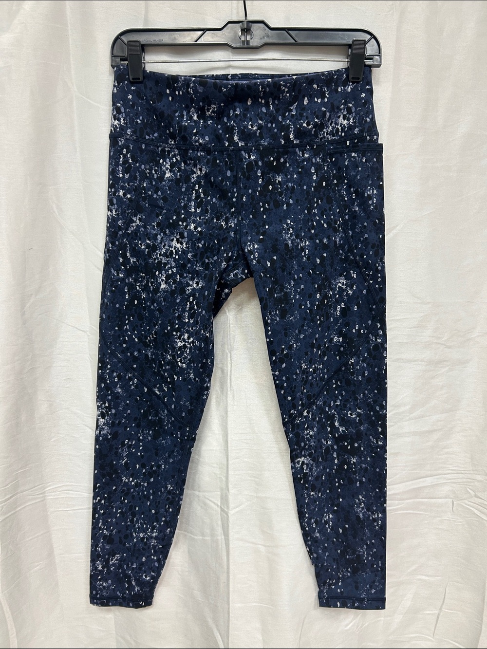 Sweaty Betty Navy White Speckle Leggings